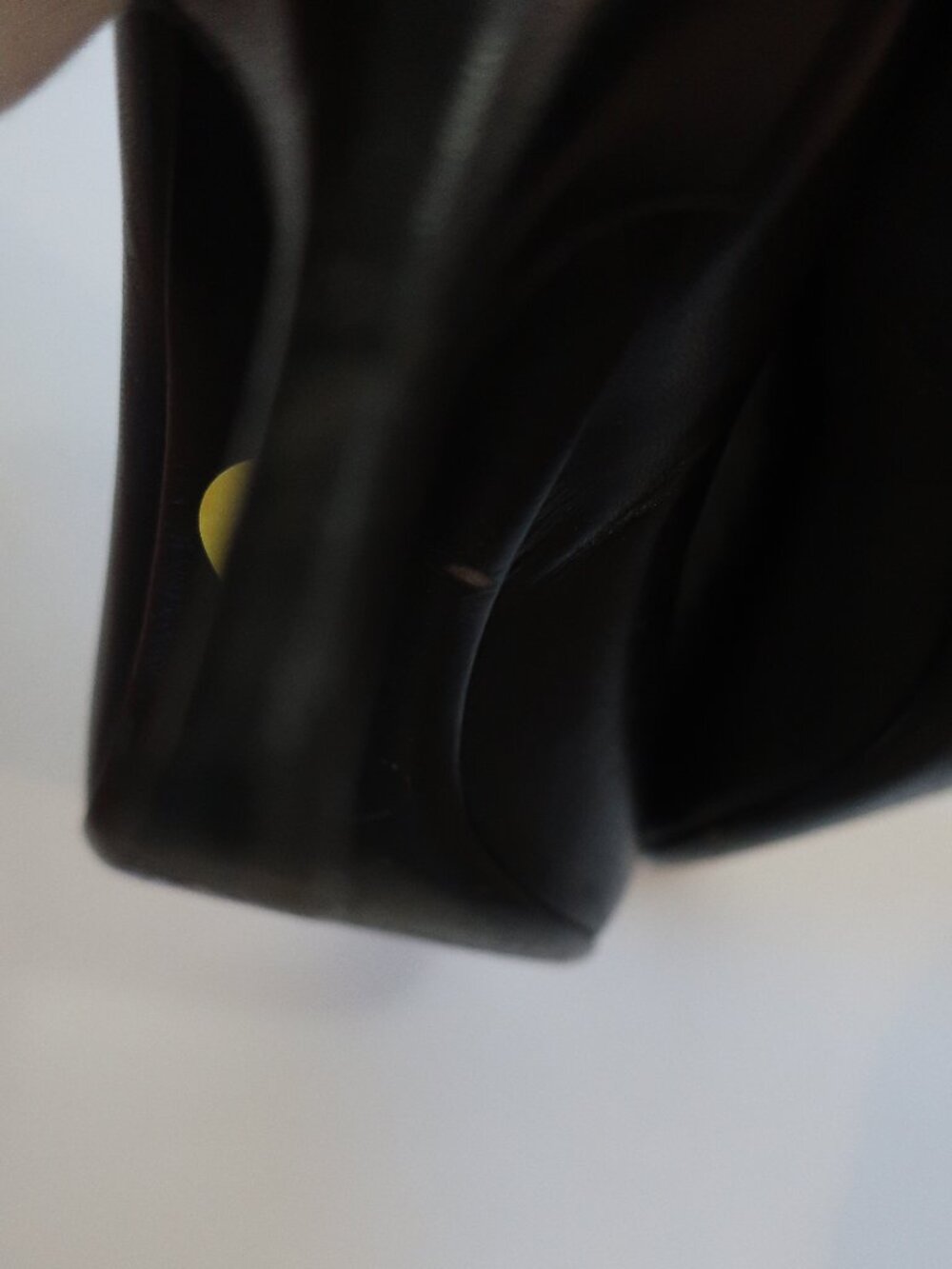 Womens Prada Black Leather Pointy Toe Pumps 38 EU/US 8 - Picture 13 of 13